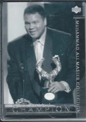 2000 UD Upper Deck MUHAMMAD ALI Master Collection #28 Champion 015/250 - Image 1 of 2