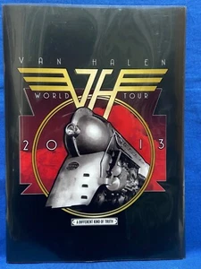 Van Halen 2013 Japan Concert Tour Program Book w/ Plastic Case David Lee Roth - Picture 1 of 10