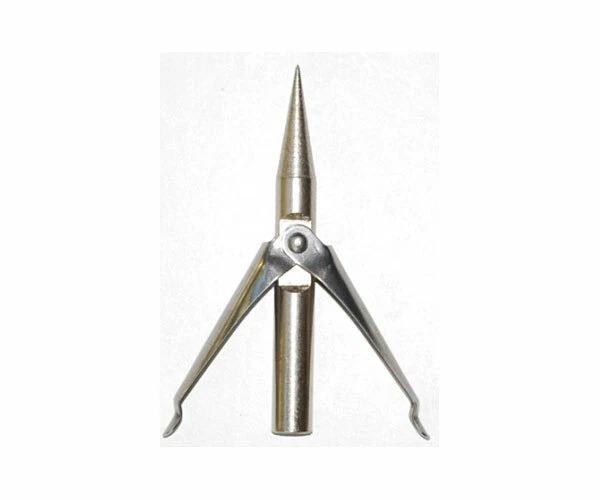 Spear Tips with Durable and Single Floppers 6mm 7mm 5/16" Female Screw Thread