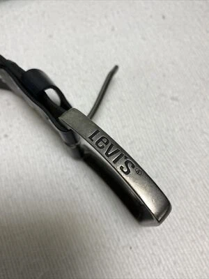 Ремень Levi's мужской натуральной кожи размер X-Large большой 44/110 11LP0226 черный - Изображение 1 из 4