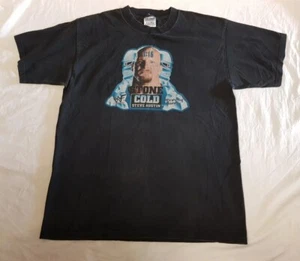 Camiseta Stone Cold Steve Austin Gimme A Hell Yeah Talla L Grande WWF WWE - Imagen 1 de 7