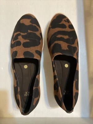Zapatilla mocasín/plataforma Louise Et Cie talla 8,5 M/39 leopardo para mujer Foto 1 de 4