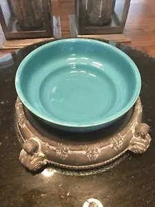 Betty Crocker Harmony Collection Stoneware Vegetable/Serving Bowl 9" Blue/Green - Picture 1 of 4