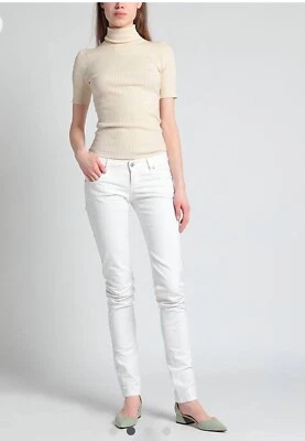 批量两款 Patrizia Pepe,Michael Kors 白色紧身牛仔裤。 S 30/10 — 第 1/4 张图片