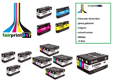 Patronen für HP 950XL 951XL kompatibel kein original XXL-Füllmenge TOP - Bild 1 von 4