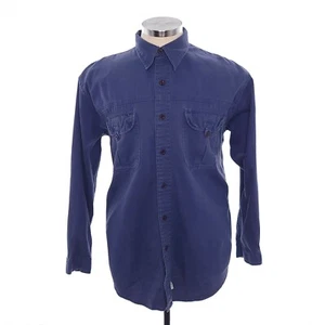 L.L. Camisa con botones Bean para hombre talla M regular azul manga larga 100 % algodón 0 GB16 - Imagen 1 de 10