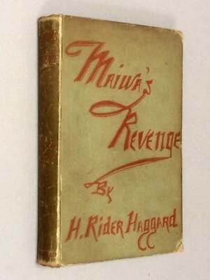 MAIWA'S REVENGE - H. Rider Haggard (1888 1ST UK Edition) Allan Quatermain Africa - Image 1 of 4