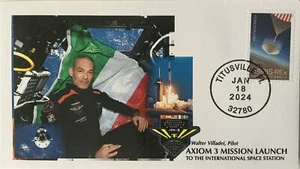 AFDCS Space X Axiom 3 Mission Launch Walter Villadei Italian Astronaut 1-18-24 - Picture 1 of 1