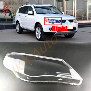 Right Side Headlight clear Lens Shell u For Mitsubishi Outlander 2006-2009 - Bild 1 von 10