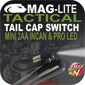 MAGLITE UPGRADE TAIL CAP SWITCH AA TACTICAL PROLED/INCANDESCENT FLASHLIGHT TORCH