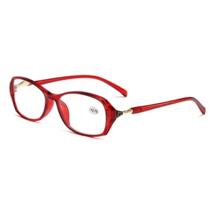 1 PK Womens Ladies Blue Light Blocking Reading Glasses Anti Blue Ray Readers Red - Picture 1 of 6