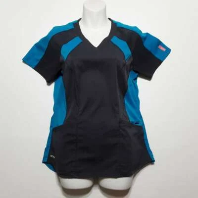 Greys Anatomy Barco Small Active+ Stretch Women Multicolor Scrub Top GVST003 - Image 1 of 4