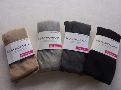 HUDSON Damen Strickstrumpfhosen RELAX MONTANA Zwischengrößen 90% CO Strumpfhose - Bild 1 von 4
