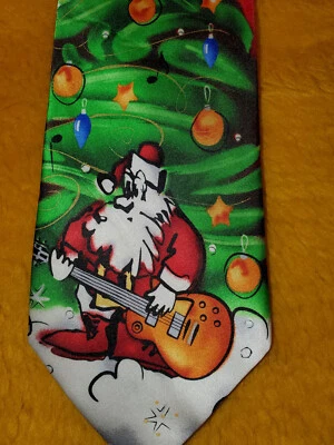 JERRY GARCIA / MUERTO AGRADECIDO ~ FELIZ NAVIDAD #58 ~ CORBATA MUSICAL NOVEDAD PARA HOMBRES ~ 60" Foto 1 de 4