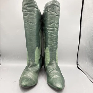 Gianni Bini, Women’s, Boots Calf, 3 Shades of Green, Size 8.5 - Picture 1 of 5