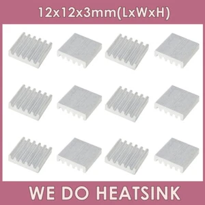 12x12x3mm With or Without Tape Heatsink Radiator for MOS GPU IC - Afbeelding 1 van 8