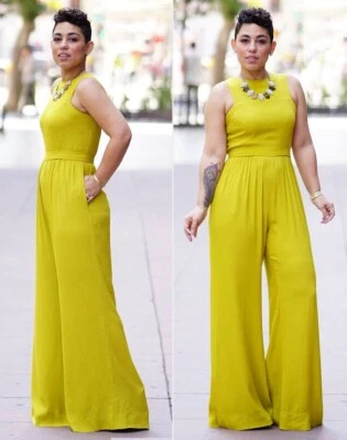 Simplicity 8426 Sz 10-28W Jumper Jumpsuit Romper High Waist Palazzo Pant Pattern - Image 1 of 4