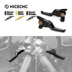 NICECNC Shorty Brake&Clutch Lever For Harley CVO Road Glide FLTRXSE 2018-2020 - Picture 1 of 19