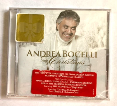 My Christmas - Andrea Bocelli (CD, 2009) Featuring McEntire The Muppets - NEW Foto 1 de 4