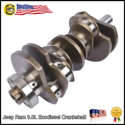 Cigüeñal para Jeep Grand Cherokee RAM 1500 3,0 L diésel 68147110AB 68147110AA Foto 1 de 4