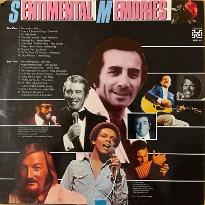 ABBA/BILLY PAUL/BOBBY BLOOM/HELEN REDDY Sentimental Memories 1987 HAMMARD VG++ - Image 1 of 2