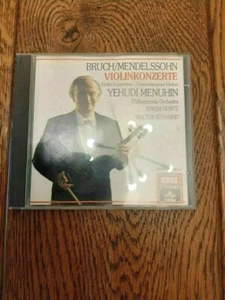 Yehudi Menuhin - Bruch / Mendelssohn Violin Concertos .EMI 7243 ‎4 83299 29. NM - Picture 1 of 3