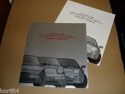 Porsche FL 911 Carrera Turbo 944 S2 928 S4 GT 1991 folleto de ventas DELUXE con especificaciones Foto 1 de 3
