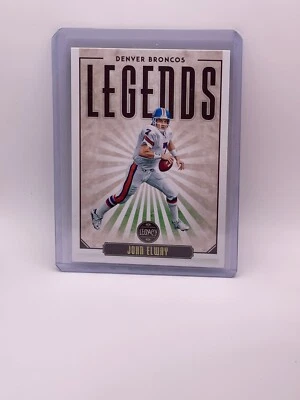 2020 Legacy Legends John Elway Denver Broncos #106 - Image 1 of 2
