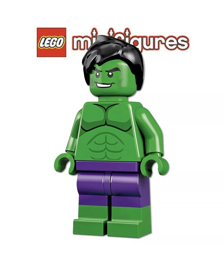 🔸HULK - Smile/Grin - Exclusive Minifigure sh798 Lego Marvel Super Heroes 10782 - Immagine 1 di 1