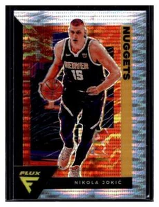 Panini Flux Silver Pulsar Prizm #43 2020-21 Nikola Jokic Target (cantidad) - Imagen 1 de 2