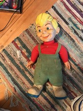 1960's Mattel Beanie Talking Pull String Doll Beanie & Cecil Mute Read Descript