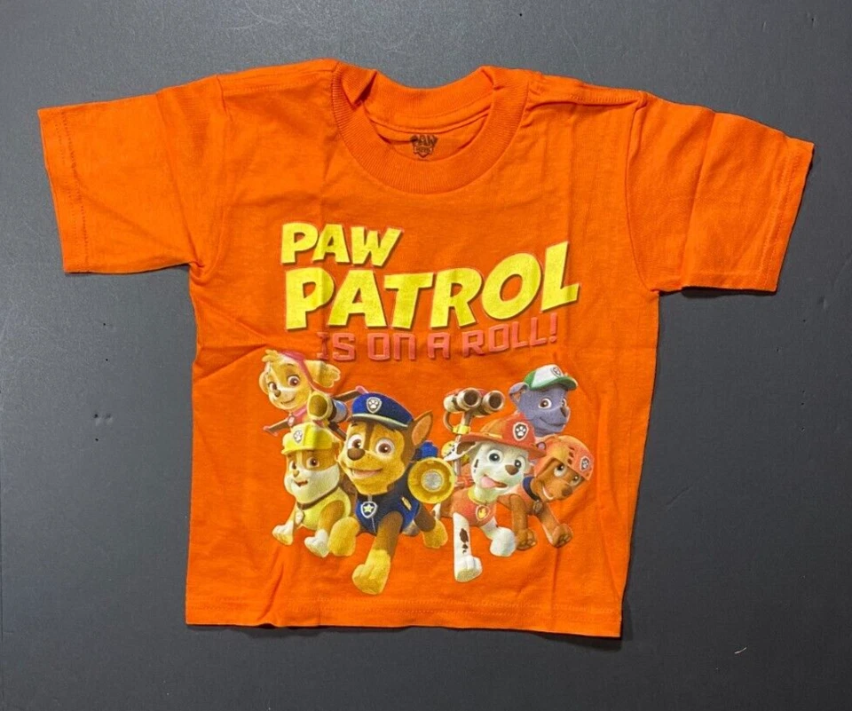 PAW PATROL IS ON A ROLL! T-SHIRT / Nickelodeon / Kid Size 2T / USA / E28 - Image 1 of 1