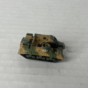 Vintage Micro Machines Military Ground Vehicle M7 Priest Mini Tank 1992 Galoob - Picture 1 of 5