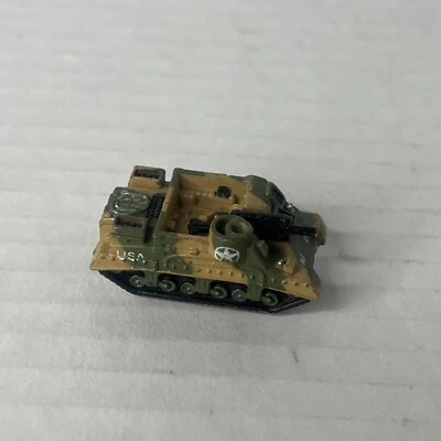 Vintage Micro Machines Military Ground Vehicle M7 Priest Mini Tank 1992 Galoob - Image 1 of 4