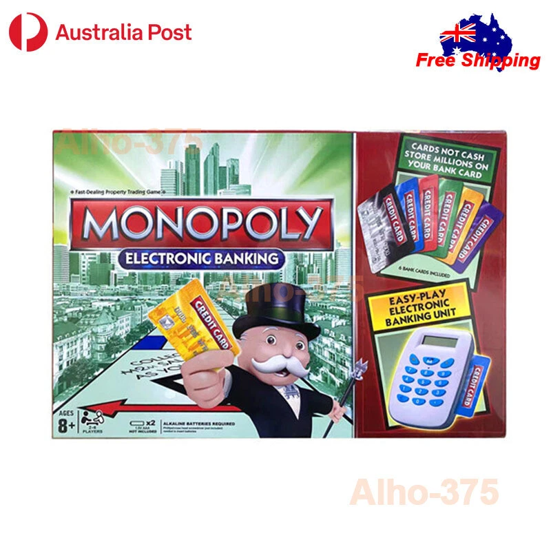 Monopoly Electronic Banking Board Game Desk Game Family Game - image 1 of 1