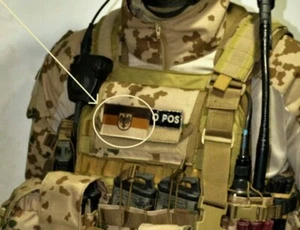PARCHE KANDAHAR WHACKER© OTAN ISAF JSOC BUNDESWEHR KSK velkrö-gancho: bandera alemana - Imagen 1 de 12