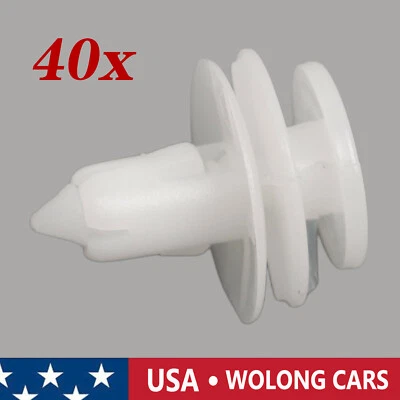 40x Clips de panel de puerta sujetador de moldura de retención para Dodge Jeep Grand Cherokee   Foto 1 de 4