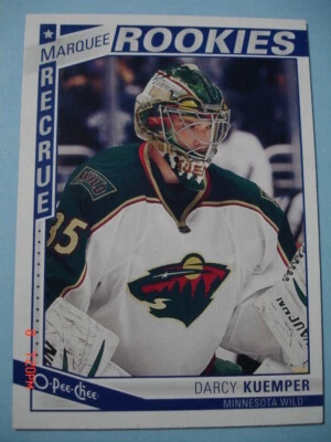 2013-14 O-Pee-Chee "Marquee Rookie" # 516 Darcy Kuemper RC! - Image 1 of 2