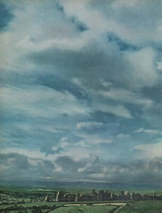 1957 Vintage FRANZÖSISCHER The CITE At CARCASSONNE architektonischer periodischer Druck - Bild 1 von 1