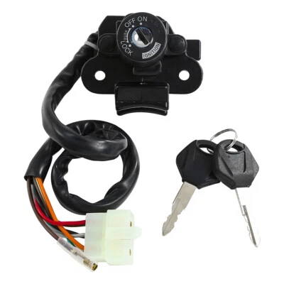 Chave de trava interruptor de ignição para KAWASAKI ZX6R ZX7R ZX750 ZX9R ZX900 ZZR400 ZZR600 - Imagem 1 de 4