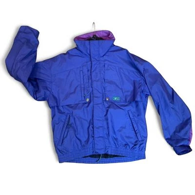 Chaqueta de esquí deportiva CB chaqueta púrpura y azul Foto 1 de 4