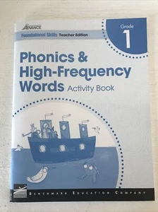 Benchmark Advance Phonics & High-Frequency Words Activity Book Grade 1 Teach Ed. - Imagen 1 de 6