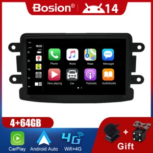 9'' Autoradio Für Renault Dacia Duster Android 14 GPS NAVI DSP CarPlay USB WIFI - Bild 1 von 14
