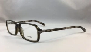 PRADA EYEGLASSES FRAME TORTOISE HAVANA VPR 04N-A  OAQ-101 ~ 55-17-140...ITALY - Picture 1 of 8