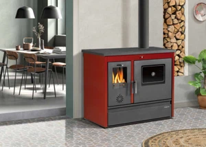 Küchenofen Holzofen Küchenherd Kochen EEK A+ 7,9 kW Backen Kamin 4050 - Bild 1 von 16