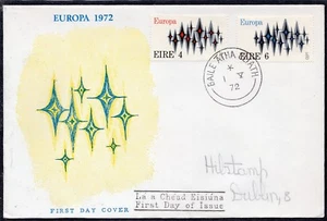 EUROPA CEPT 1972 - IRELAND - FDC - Picture 1 of 2