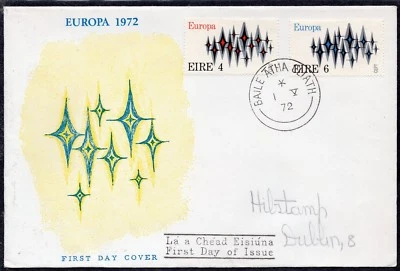EUROPA CEPT 1972 - IRELAND - FDC - Image 1 of 2