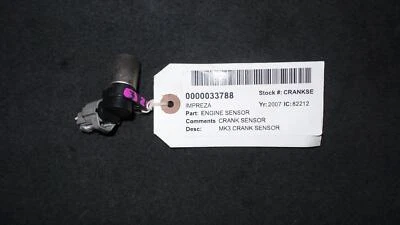 SUBARU IMPREZA MK3 2003 - 2008 CRANKSHAFT POSITION SENSOR 33788 - Image 1 of 4
