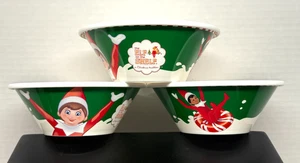 Kellogg's Elf On The Shelf Collectible Cereal Bowls Set Of 3 2023 Christmas - Picture 1 of 7