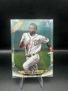 2018 Bowman Chrome ROY Favorites Victor Robles #ROYF-VR Washington Nationals - Picture 1 of 2